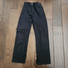 Childrens Place Boys Black Chino School Uniform Pants Youth Size 8