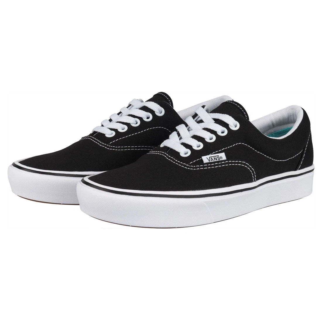 Vans Off The Wall Comfycush Era Shoes Black White Adults Unisex Classic Trainers