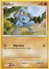 Riolu - 8/17 - Pokemon Pop Series 6 Holo Card LP on eBay
