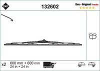 SWF Wischblatt Vorne U.A. FüR Iveco, Nissan, Opel, Renault, Renault Trucks