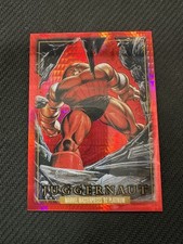 Marvel Masterpieces 2024 '92 Platinum JUGGERNAUT /492 Red Prism #45 W40