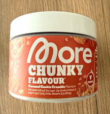 More Chunky Flavour Aroma Pulver Caramel Cookie Crumble vegan