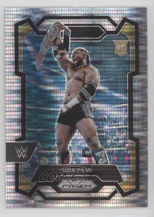 2024 Panini Prizm WWE Pulsar Prizm 209/499 Oba Femi #199 0c3