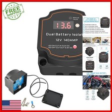 Split Charge Relay 12V 140 Amp Smart Dual Battery Isolator