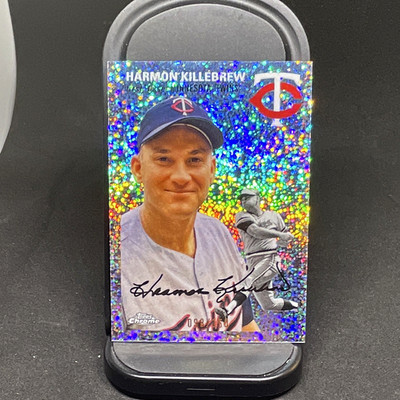 2023 Topps Chrome Platinum Harmon Killebrew Twins #416 Mini-diamonds /150