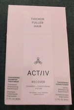 ACTIIV Duos Recover for Women, 2.7 oz/ Brand New THICKENING Shampoo Conditioner