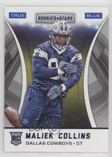 2016 Panini Rookies & Stars Three Star True Blue 23/49 Maliek Collins #283 h3a
