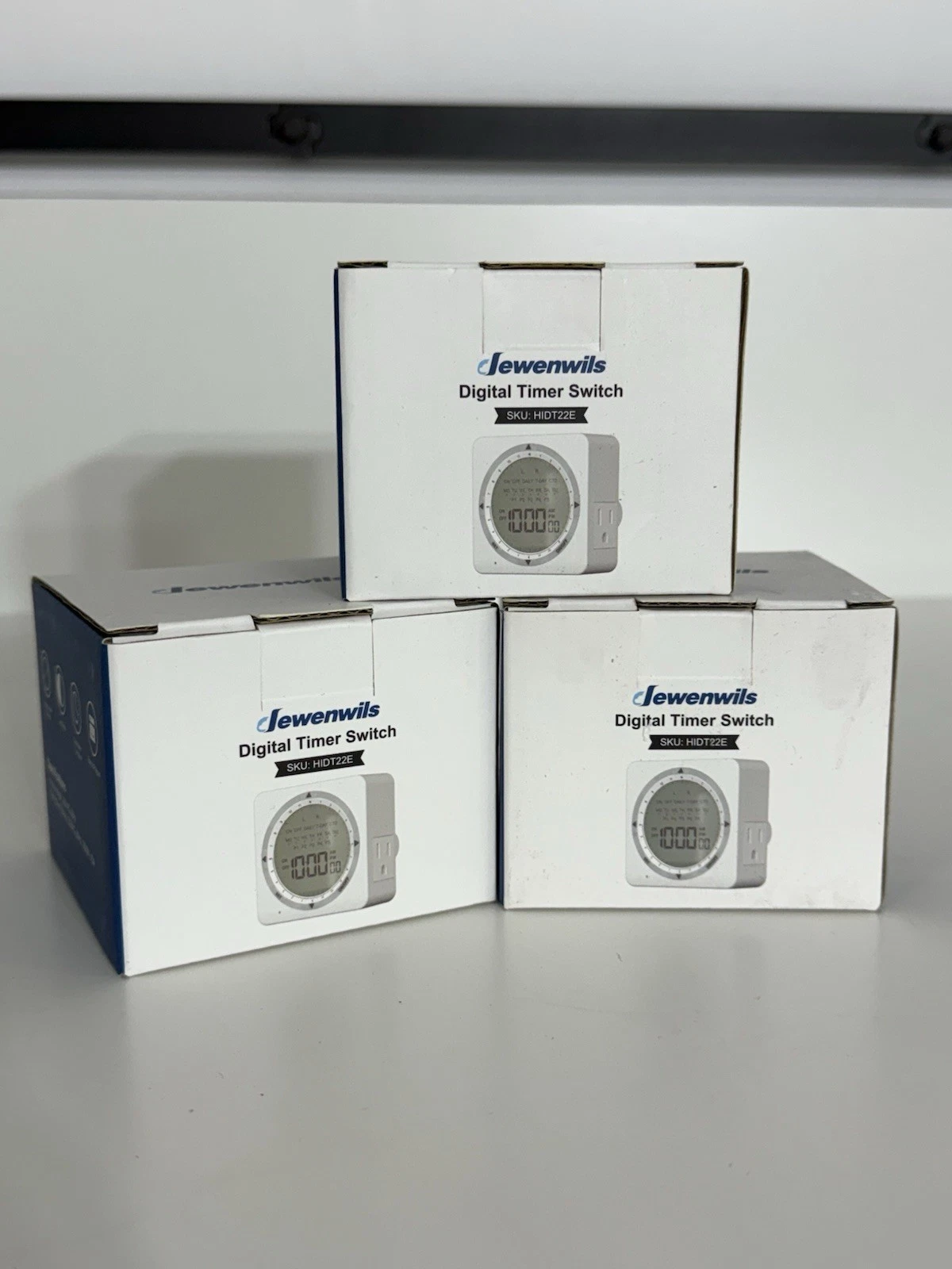 NEW 4 Lot DEWENWILS Digital Timer Electrical Outlets Daily/Week 120V 15A 1800W