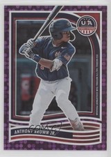 2024 Panini Stars and Stripes Purple 24/99 Anthony Brown Jr #188 1u6