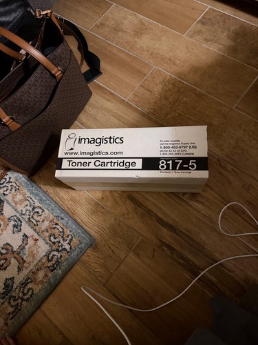 Set of 2 new in Box Imagistics 817-5 Black Toner Cartridge