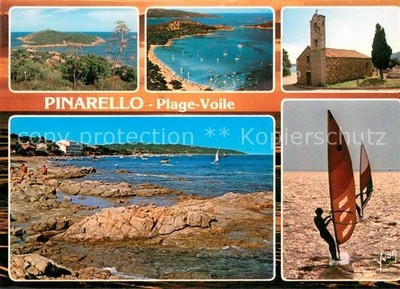 Pinarello Corse Ile Baie de Villata Chapelle Plaisir de la mer Windsurfen