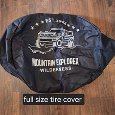 Jeep Tire Cover New Fits Up To 34 Inch Spare