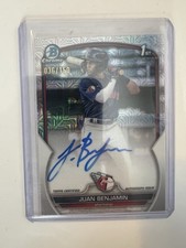 2023 Bowman Chrome Prospect Autographs Juan Benjamin /150