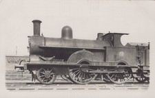 LNWR Antelope King Cole 2-4-0 Steam Train Crewe UK 1905 - RPPC Photo Postcard