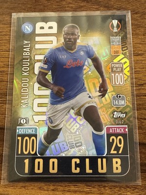 2021-22 Topps Match Attax UCL Extra - 100 Club Kalidou Koulibaly #CLU 2
