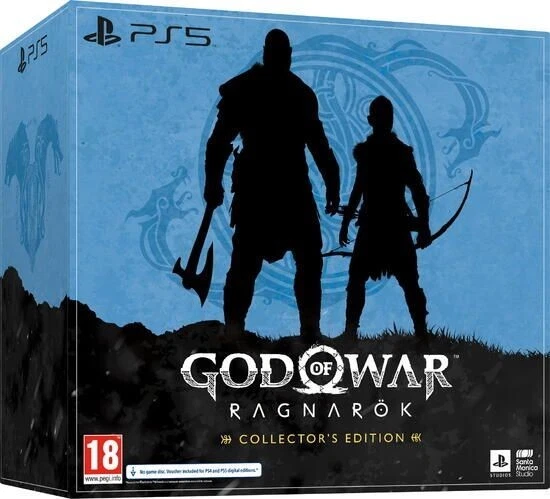 GOD OF WAR RAGNAROK PS5 COLLECTOR’S PLAYSTATION 5 STEELBOOK SENZA GIOCO MARTELLO