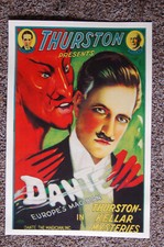Howard Thurston magician poster #8 1923 Dante Thurston Kellar Mysteries