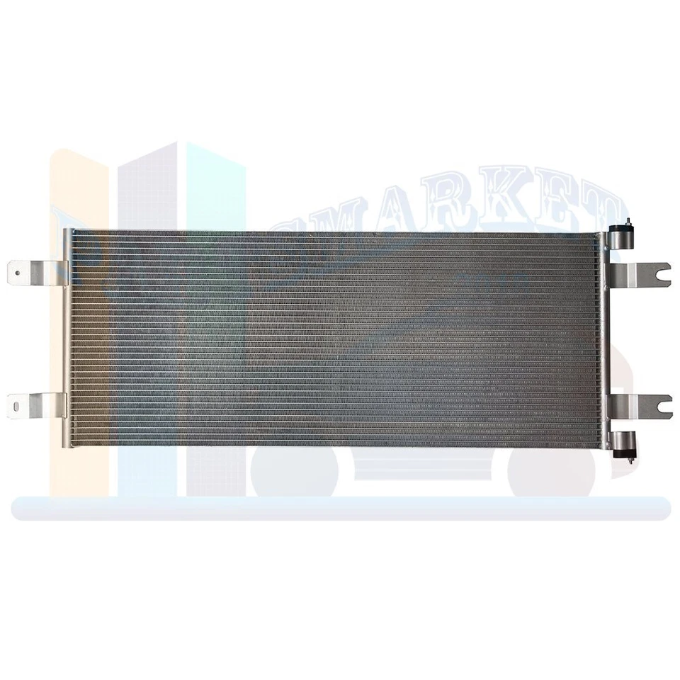 For 2008-2013 Kenworth T270 6.7L New Aluminum Condenser 23-33655 Foto 2 de 4