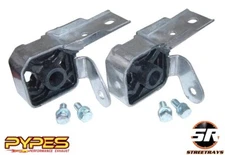 Pypes HFM60K Stainless Steel Exhaust Hanger Kit For 05-10 Ford Mustang (PAIR)