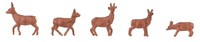 Faller 151924 Rehe 5 Figuren H0 1:87 Neu + Ovp