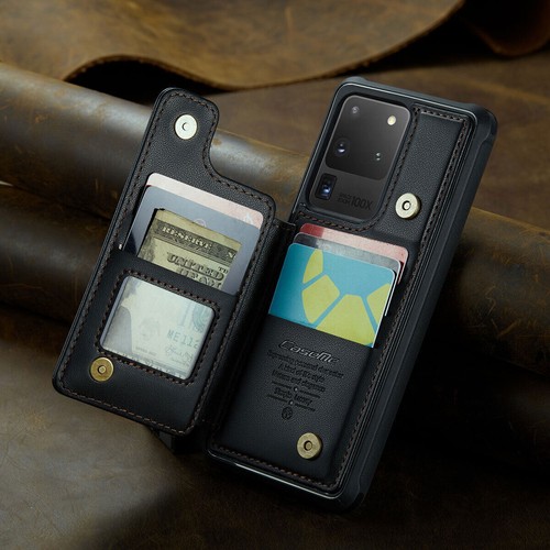 Skórzany Caseme Portfel na karty Etui na telefon do Samsung S20 S21 S22 S23 Ultra Note 20 - Zdjęcie 25 z 54