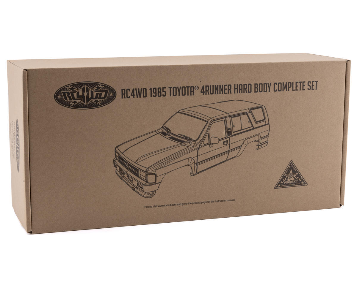 RC4WD 1985 Toyota 4Runner Hard Body Complete Set (Black