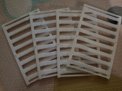 4x Phoenix Contact 0818137, UC-TMF 8, Marker for terminal blocks