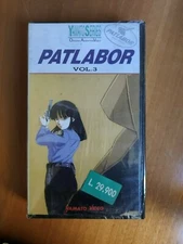 PATLABOR VOL 3 - VHS YAMATO VIDEO NUOVA SIGILLATA! *RARA*