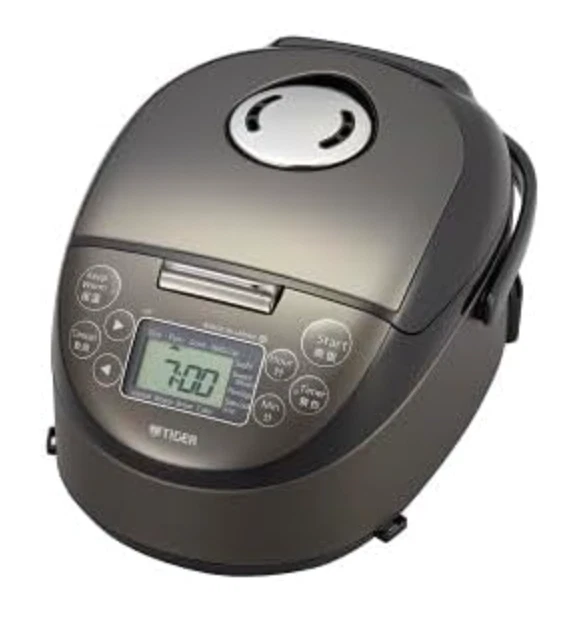 Tiger Rice cooker for overseas IH 3-cup 220V specification JPF-A55W KZ Satin BK