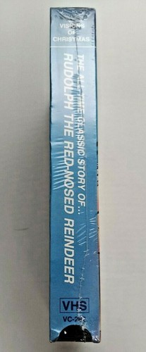 "Rudolph The Red-Nosed Reindeer" Sealed VHS ~ Visions of Christmas ~ VTG ~ RARE! - Picture 5 of 8