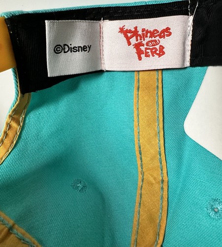 Perry The Platypus Phineas And Ferb Adult Adjustable Flat Bill Baseball Hat Cap - 第 6/8 張圖片