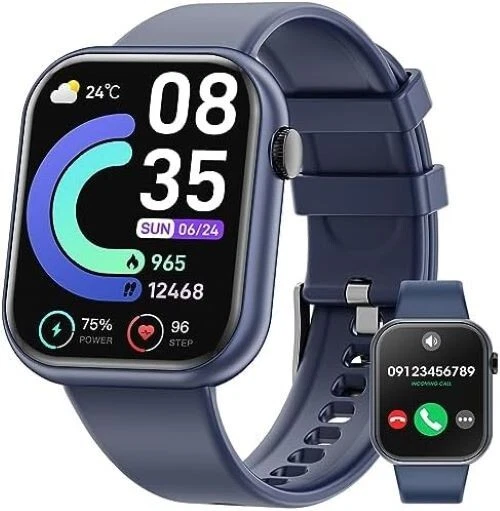 Smartwatch Men's Phone Function Wristwatch Sport Watch for iPhone Samsung Huawei