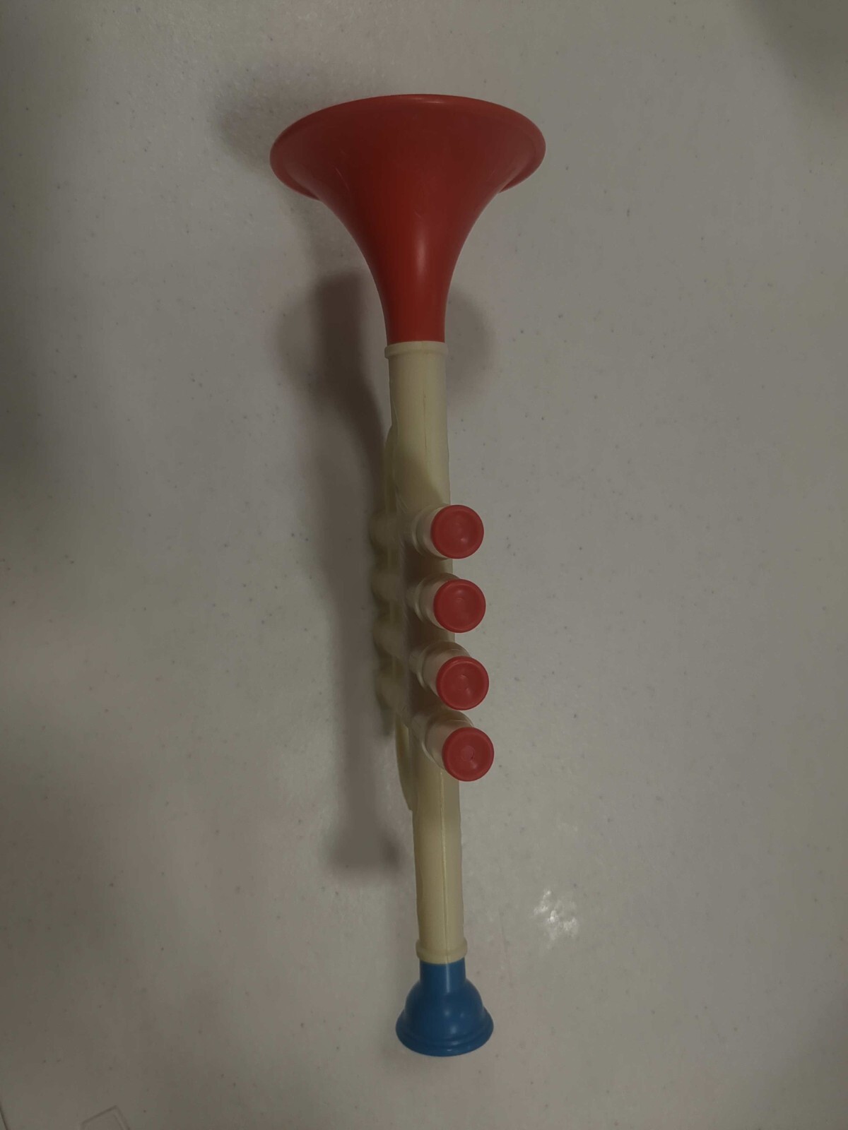 Vintage Proll Toys Inc. Toy Trumpet Works! Musical Instrument Horn W/ 4