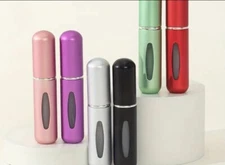 4xPerfume Atomiser Aftershave Travel Refillable Bottle Portable Handbag Spray