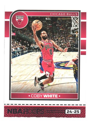 2024-25 NBA Hoops Basketball Chicago Bulls Coby White