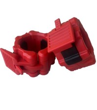 Barbell Clamps Collars for 2 Inch Olympic Size Barbell Red Quick Release