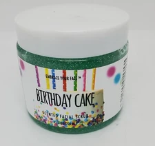 Embrace Your Face Scented Facial Scrub in 'Birthday Cake' 7oz - NEW & SEALED