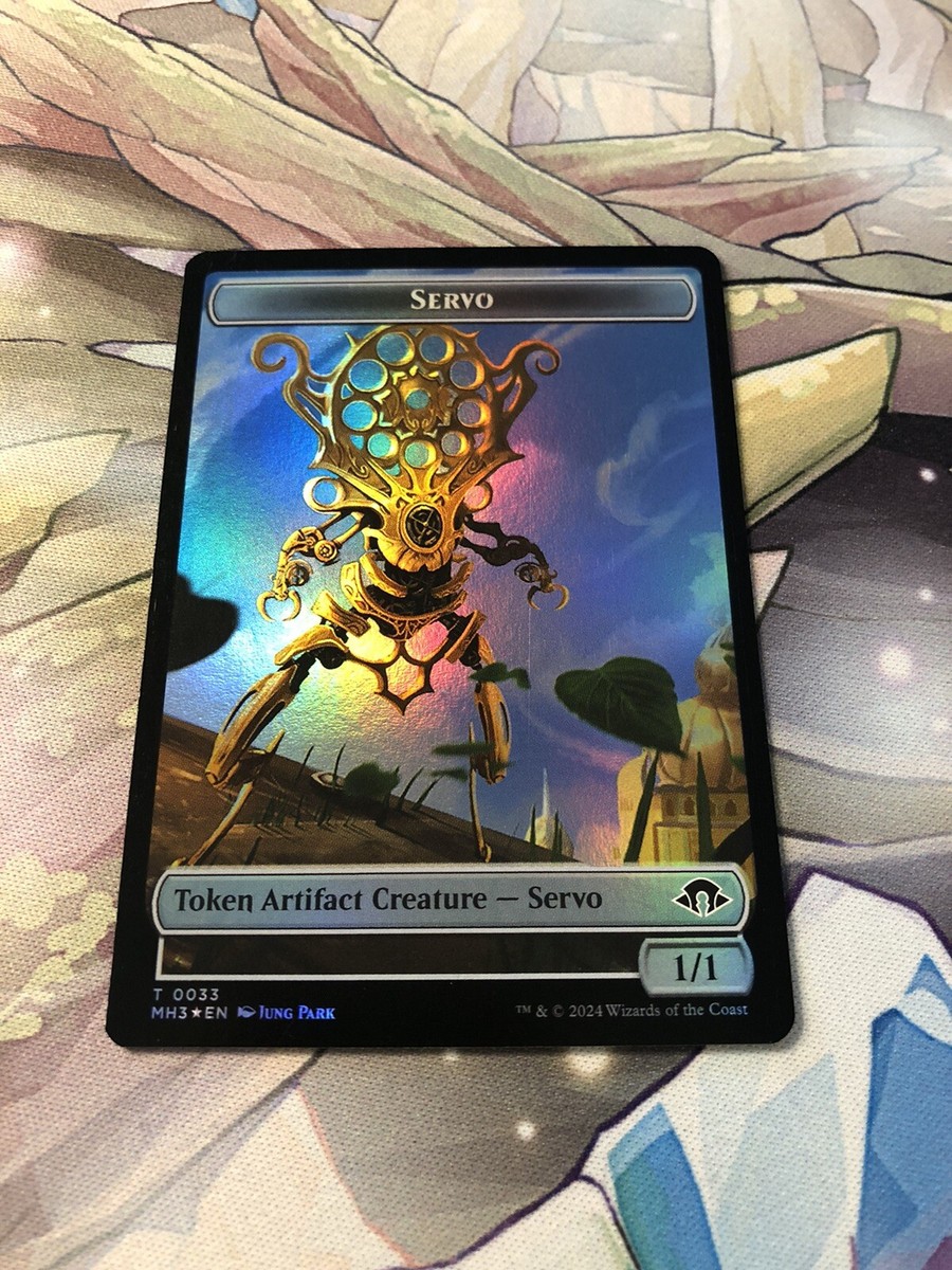 Fox 006 Servo 033 Token Foil Modern Horizons 3 MH3 MTG Magic