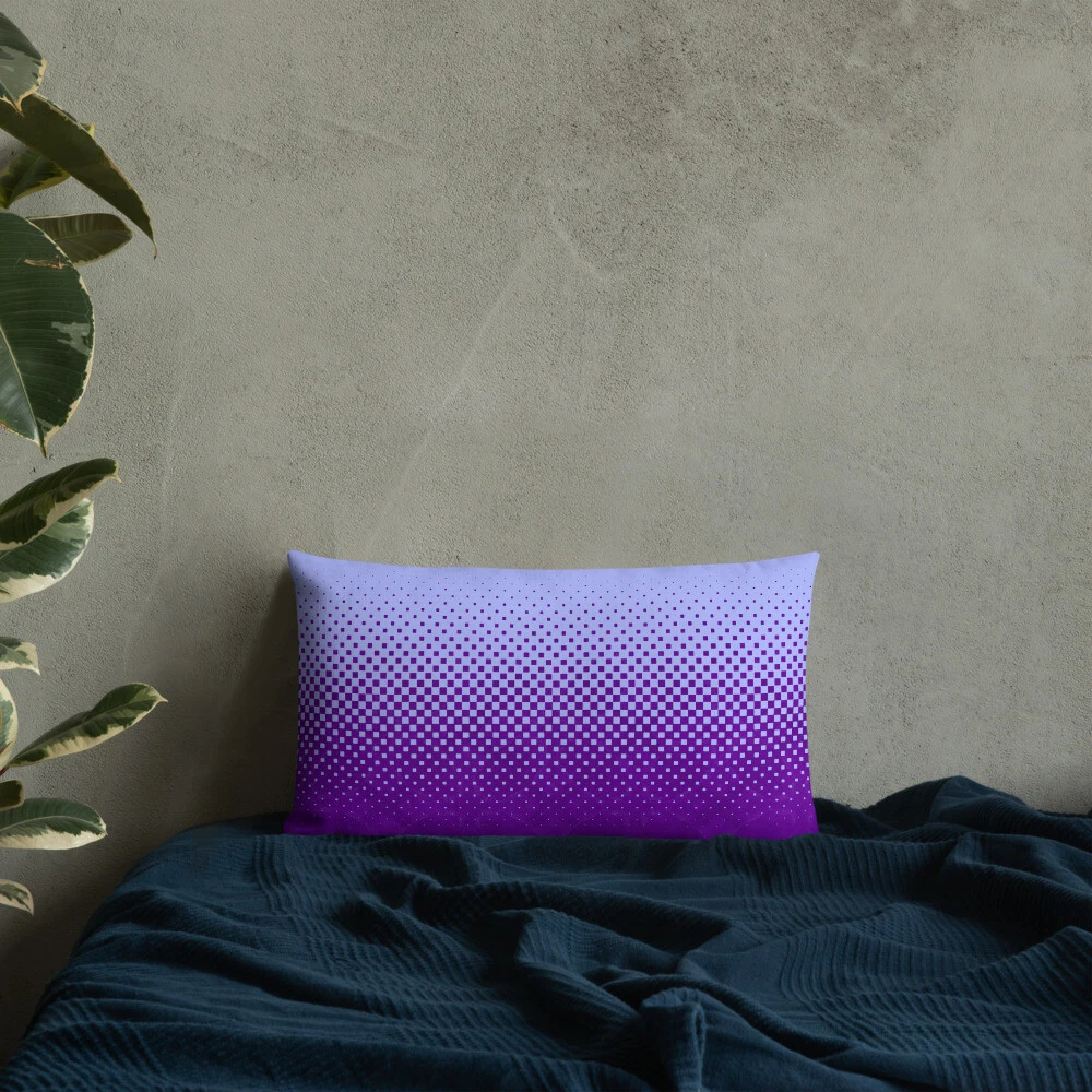 211INC Gradient Purple Premium Pillow