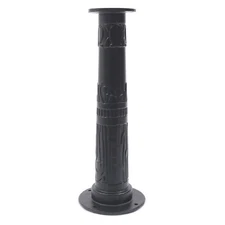 Pitcher Pump Base Black Cast Iron Hand Pump Stand For Yard Garden 22cm*65CM