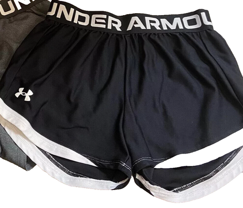 Girls Under Armour Shorts Size Youth Medium Loose Fit R2