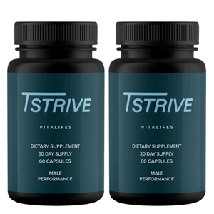 (2 Pack) Tstrive Avancé Homme Support Performance Supplément 120 Capsules