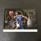 TYRESE MAXEY RC 2020-21 Panini Noir Rookie Spotlight AUTO 51/99 - 76ERS【Y14】