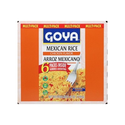 Goya Mexican Rice Mix, Chicken, 7 oz., 6 pk.
