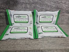 Wipemate Premium Suede Disposable Shoes Cleaning Wipes, 12 Wipes/Pack, 4 Packs