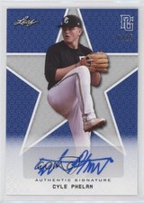 2020 Leaf Perfect Game National Showcase Blue 6/15 Cyle Phelan #BA-CP3 Auto 0c6