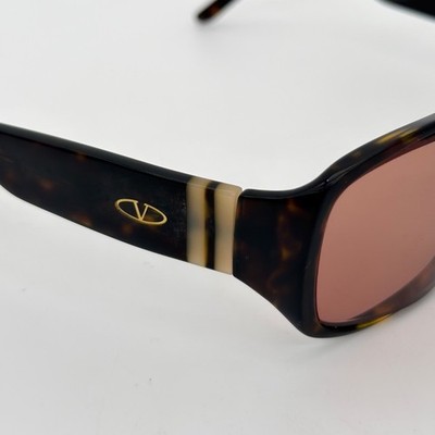 Valentino 5345/S OZR4 Tortoise Rectangular Sunglasses Made  display picture 3