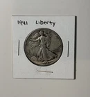 1941 Walking Liberty Half Dollar 90% Silver – Circulated Vintage US Coin