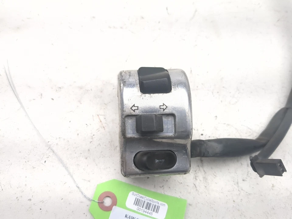 Interruptor de faros de control izquierdo 99-06 Kawasaki Vulcan 800 Drifter VN800E Foto 2 de 4