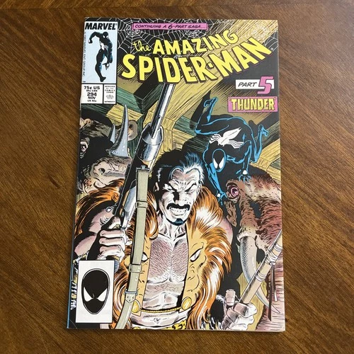 Amazing Spider Man #294 1987 Death of Kraven the Hunter Last Hunt Marvel VF +